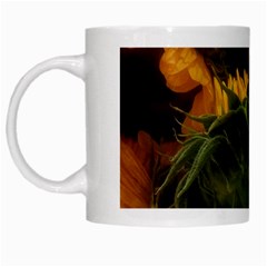 Bunch Of Sunflowers White Mugs