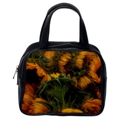 Bunch Of Sunflowers Classic Handbag (one Side)