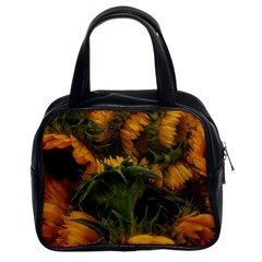 Bunch Of Sunflowers Classic Handbag (two Sides)