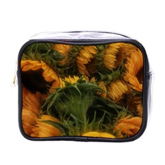 Bunch Of Sunflowers Mini Toiletries Bag (one Side) by okhismakingart