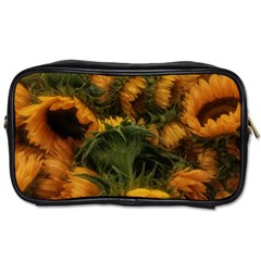 Bunch Of Sunflowers Toiletries Bag (one Side) by okhismakingart