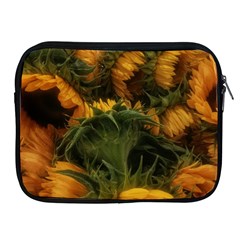 Bunch Of Sunflowers Apple Ipad 2/3/4 Zipper Cases