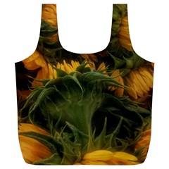 Bunch Of Sunflowers Full Print Recycle Bag (xl)