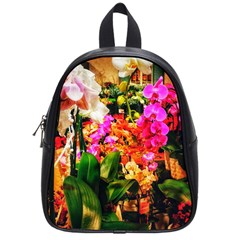 Orchids In The Market School Bag (small)