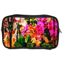 Orchids In The Market Toiletries Bag (two Sides)