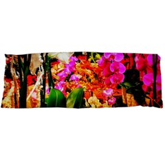 Orchids In The Market Body Pillow Case Dakimakura (two Sides) by okhismakingart