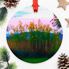 Field Of Goldenrod Ornament (round)