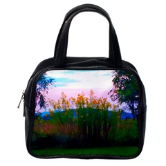 Field Of Goldenrod Classic Handbag (one Side) by okhismakingart