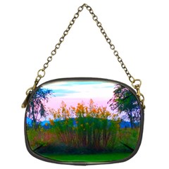 Field Of Goldenrod Chain Purse (two Sides)