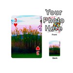 Field of Goldenrod Playing Cards 54 (Mini) Front - Heart3