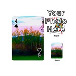 Field of Goldenrod Playing Cards 54 (Mini) Front - Spade4