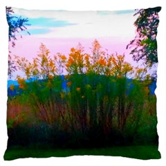 Field Of Goldenrod Large Cushion Case (one Side)