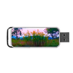 Field Of Goldenrod Portable Usb Flash (one Side) by okhismakingart