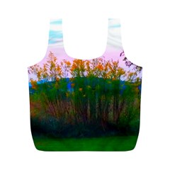 Field Of Goldenrod Full Print Recycle Bag (m)