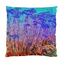 Sedum And Turquoise Standard Cushion Case (two Sides) by okhismakingart