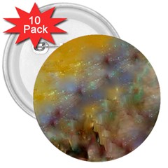 Abstract: Candle And Nail Polish 3  Buttons (10 Pack)  by okhismakingart