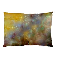 Abstract: Candle And Nail Polish Pillow Case by okhismakingart