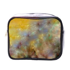 Abstract: Candle And Nail Polish Mini Toiletries Bag (one Side) by okhismakingart