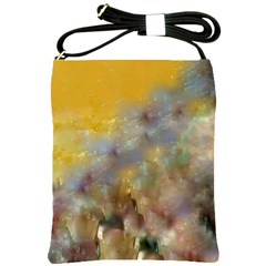 Abstract: Candle And Nail Polish Shoulder Sling Bag by okhismakingart