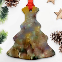 Abstract: Candle And Nail Polish Ornament (christmas Tree)  by okhismakingart