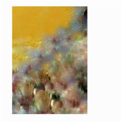 Abstract: Candle And Nail Polish Large Garden Flag (two Sides) by okhismakingart