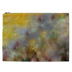 Abstract: Candle And Nail Polish Cosmetic Bag (xxl) by okhismakingart