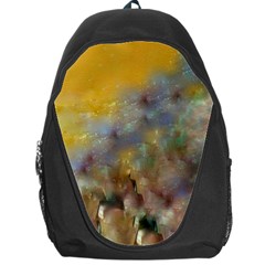 Abstract: Candle And Nail Polish Backpack Bag by okhismakingart