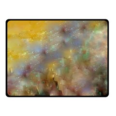 Abstract: Candle And Nail Polish Double Sided Fleece Blanket (small)  by okhismakingart