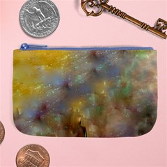 Abstract: Candle And Nail Polish Large Coin Purse by okhismakingart