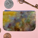 Abstract: Candle and Nail Polish Large Coin Purse Front