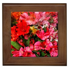 Lovely Lilies  Framed Tiles by okhismakingart