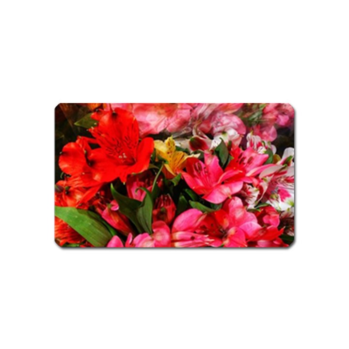 Lovely Lilies  Magnet (Name Card)