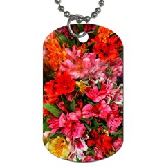 Lovely Lilies  Dog Tag (two Sides)