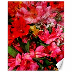 Lovely Lilies  Canvas 11  X 14 