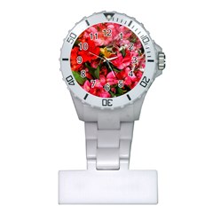 Lovely Lilies  Plastic Nurses Watch by okhismakingart