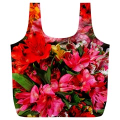 Lovely Lilies  Full Print Recycle Bag (xl) by okhismakingart