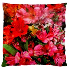 Lovely Lilies  Standard Flano Cushion Case (one Side) by okhismakingart