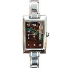 Abstract: Hallway Rectangle Italian Charm Watch by okhismakingart