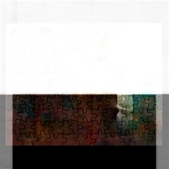 Abstract: Hallway Rectangular Jigsaw Puzzl by okhismakingart