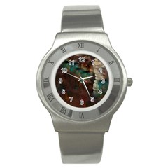 Abstract: Hallway Stainless Steel Watch by okhismakingart