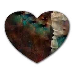 Abstract: Hallway Heart Mousepads by okhismakingart