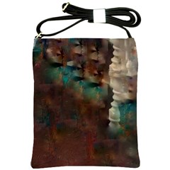 Abstract: Hallway Shoulder Sling Bag by okhismakingart