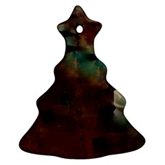 Abstract: Hallway Christmas Tree Ornament (two Sides) by okhismakingart