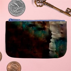 Abstract: Hallway Large Coin Purse by okhismakingart