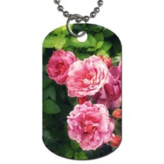 Summer Roses Dog Tag (one Side)