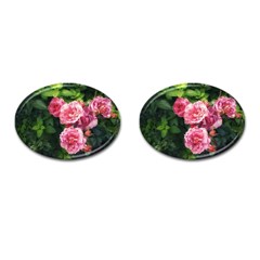 Summer Roses Cufflinks (oval)