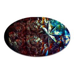 Chamber Of Reflection Oval Magnet by okhismakingart