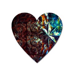 Chamber Of Reflection Heart Magnet by okhismakingart