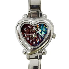 Chamber Of Reflection Heart Italian Charm Watch by okhismakingart