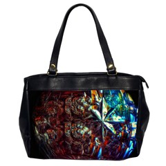 Chamber Of Reflection Oversize Office Handbag (2 Sides) by okhismakingart